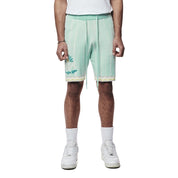 Jacquard Knit Shorts - Havana