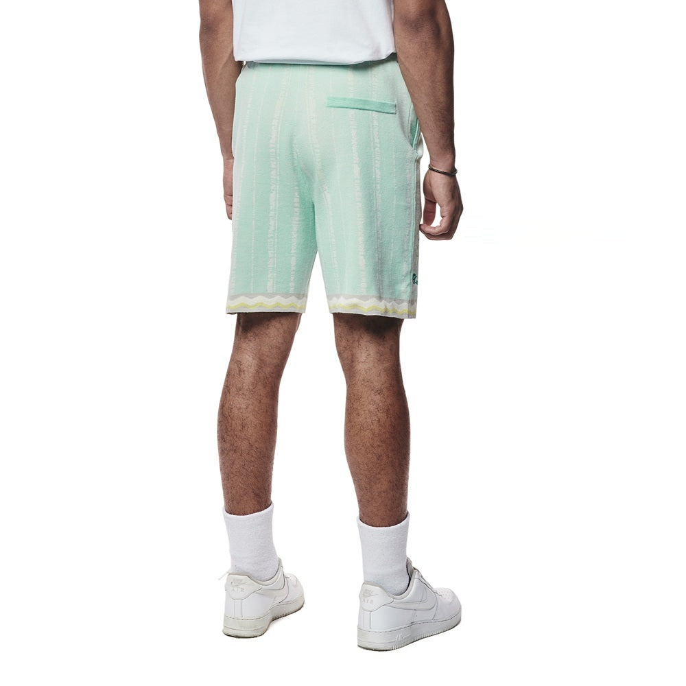 Jacquard Knit Shorts - Havana