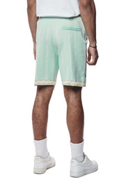 Jacquard Knit Shorts - Havana