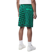 Smoke Rise Jacquard Knit Shorts - Green