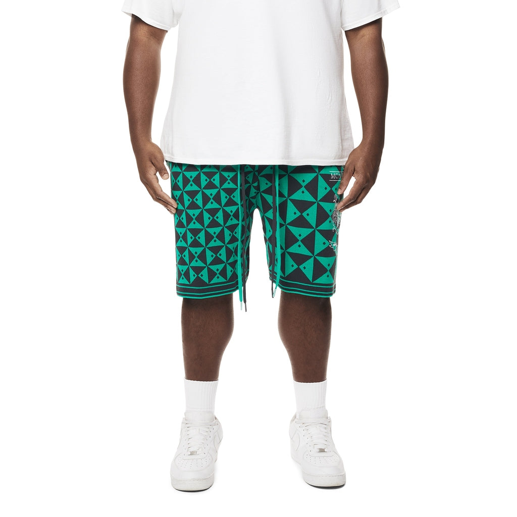 Smoke Rise Big and Tall Big and Tall - Jacquard Knit Shorts - Green