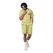 Smoke Rise Jacquard Knit Shorts - Kelp