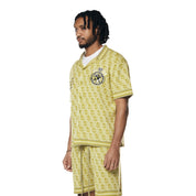 Smoke Rise Jacquard Knit Shirt - Kelp