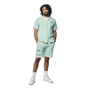 Jacquard Knit Shorts - Havana
