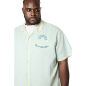 Smoke Rise Big and Tall Big and Tall - Jacquard Knit Shirt - Havana