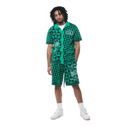 Smoke Rise Jacquard Knit Shirt - Green