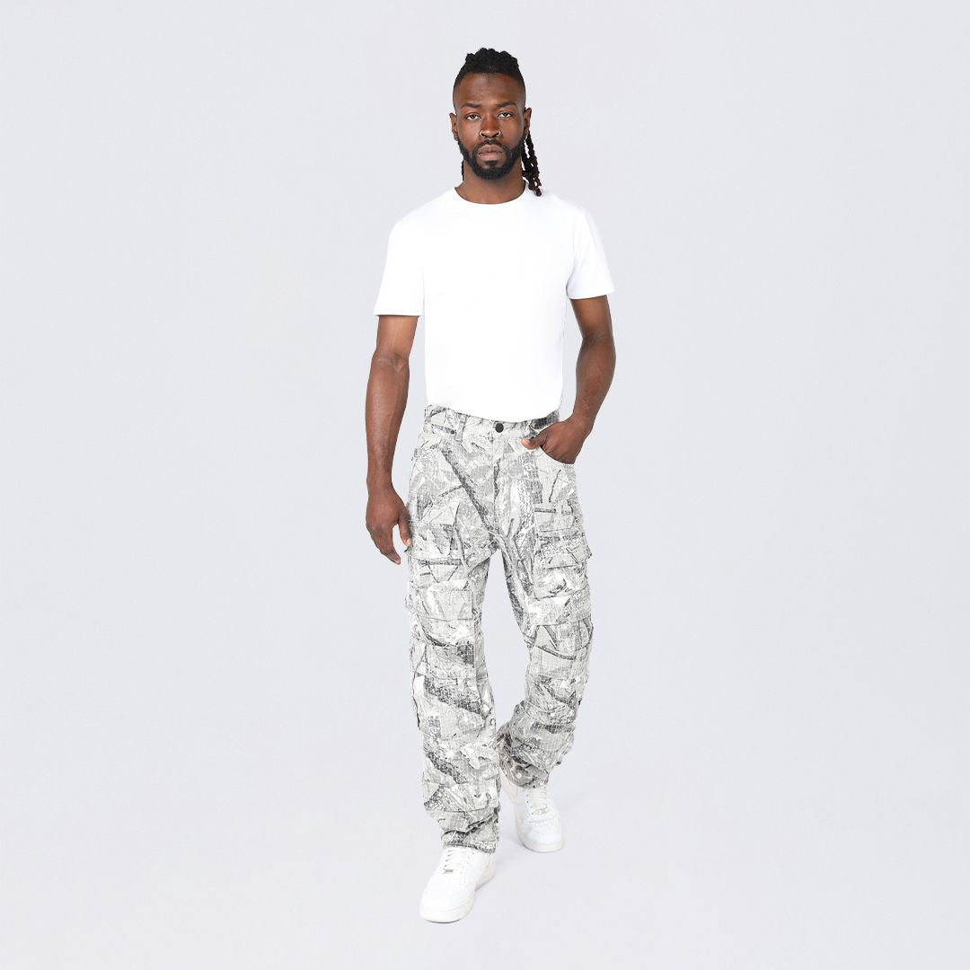 Retro Utility Twill Pants