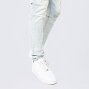 Slim Tapered Vintage Washed Jeans