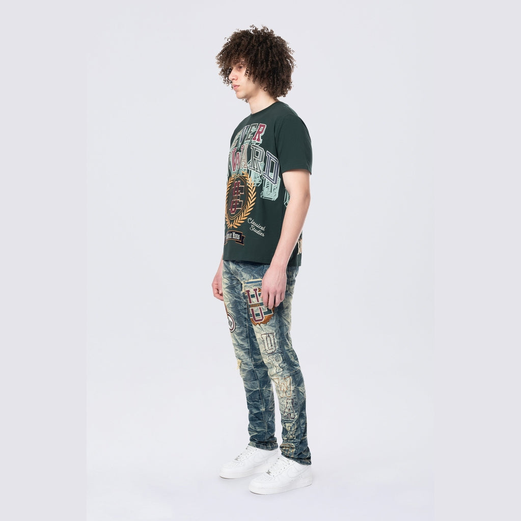 Smoke Rise Varsity SS Tee - Scarab