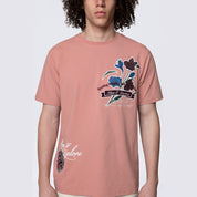 Smoke Rise Run & Escape SS Tee - Ash Rose