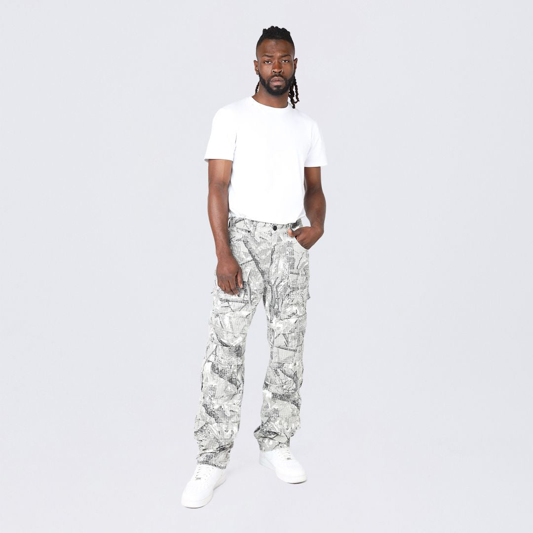 Retro Utility Twill Pants