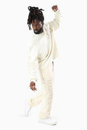 Blessed With Faith Carpenter Canvas Pants - Rainy Day