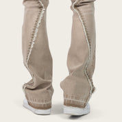 Lazy Stacked World Legacy Pants - Portabella