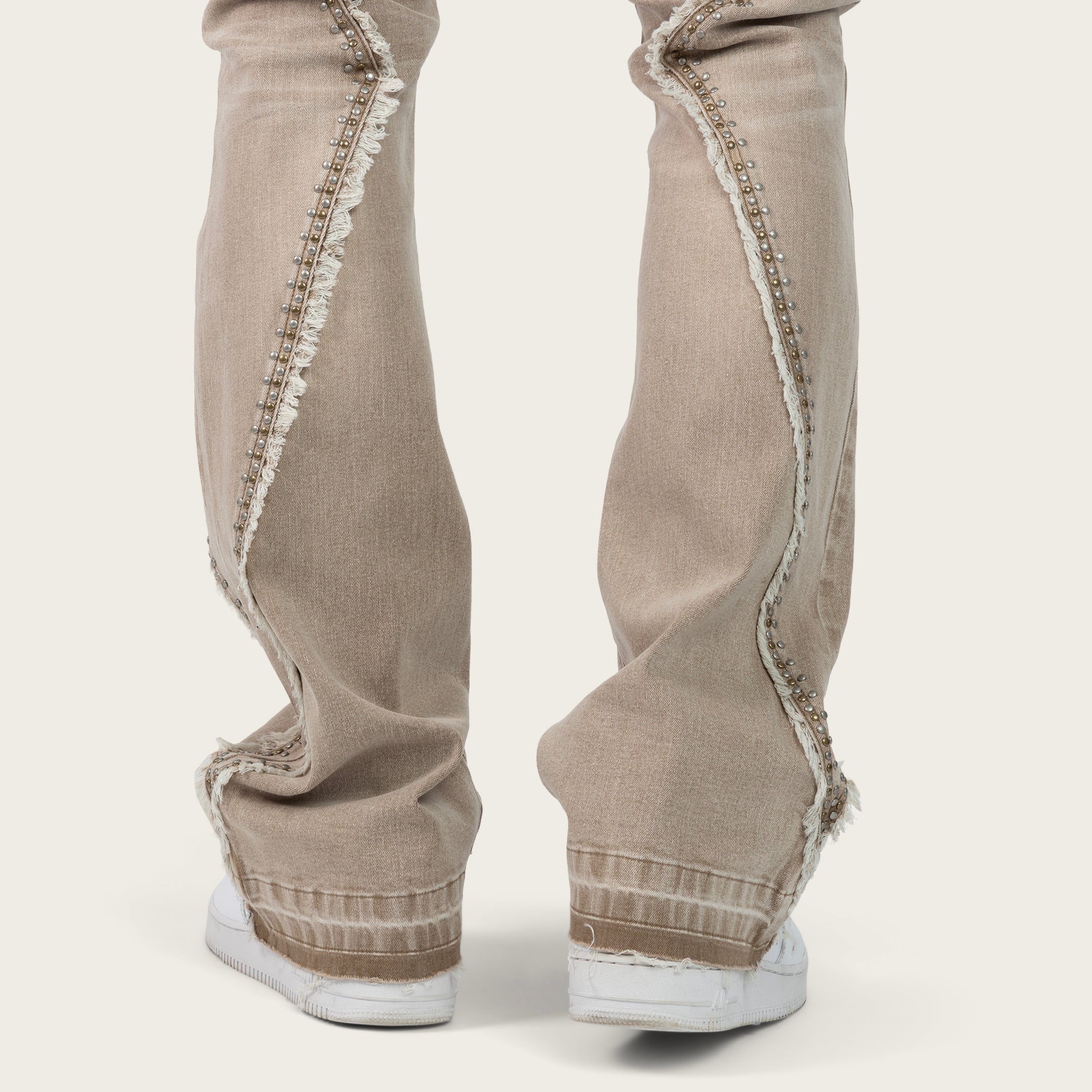 Lazy Stacked World Legacy Pants - Portabella