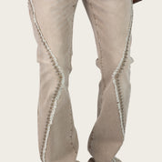 Lazy Stacked World Legacy Pants - Portabella