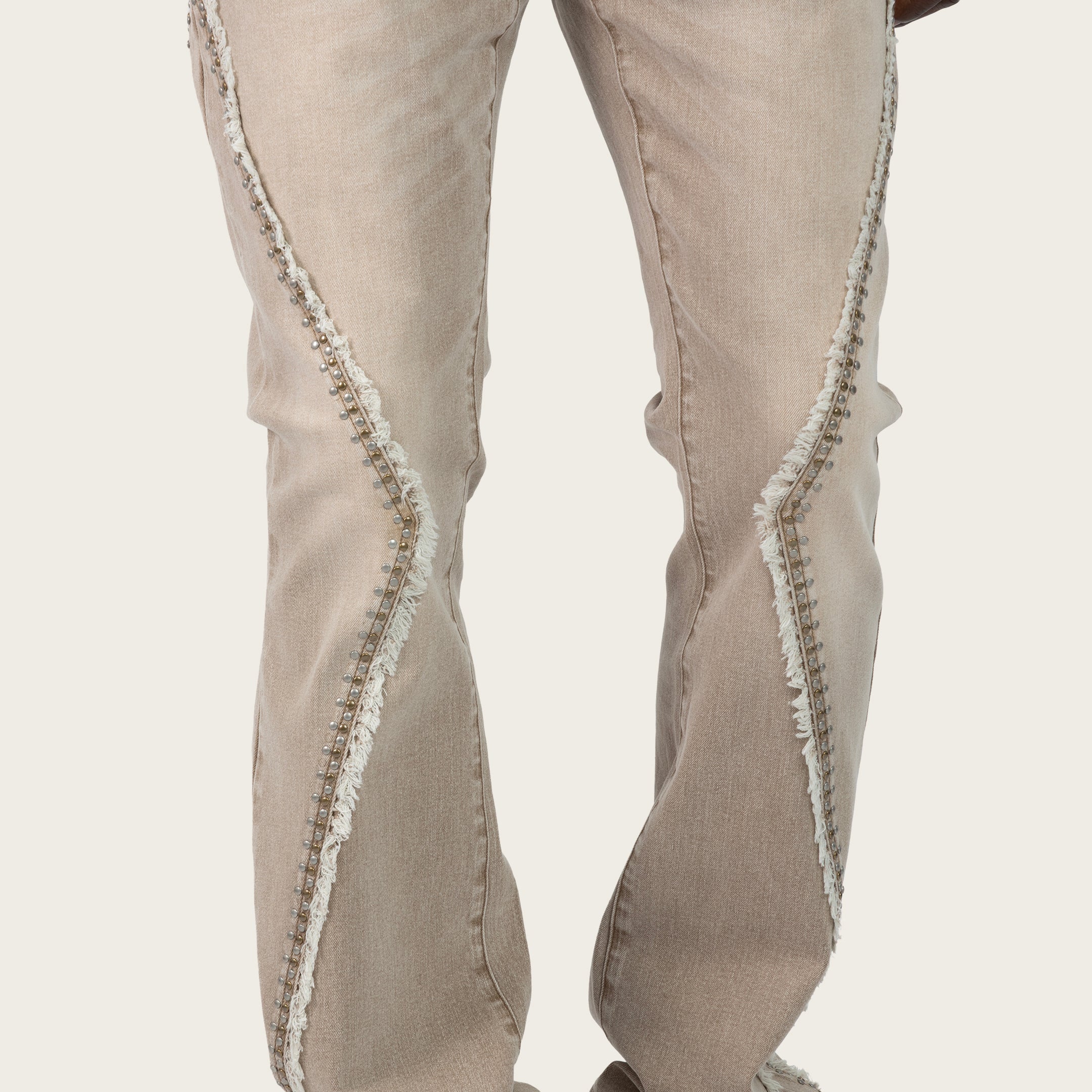 Lazy Stacked World Legacy Pants - Portabella