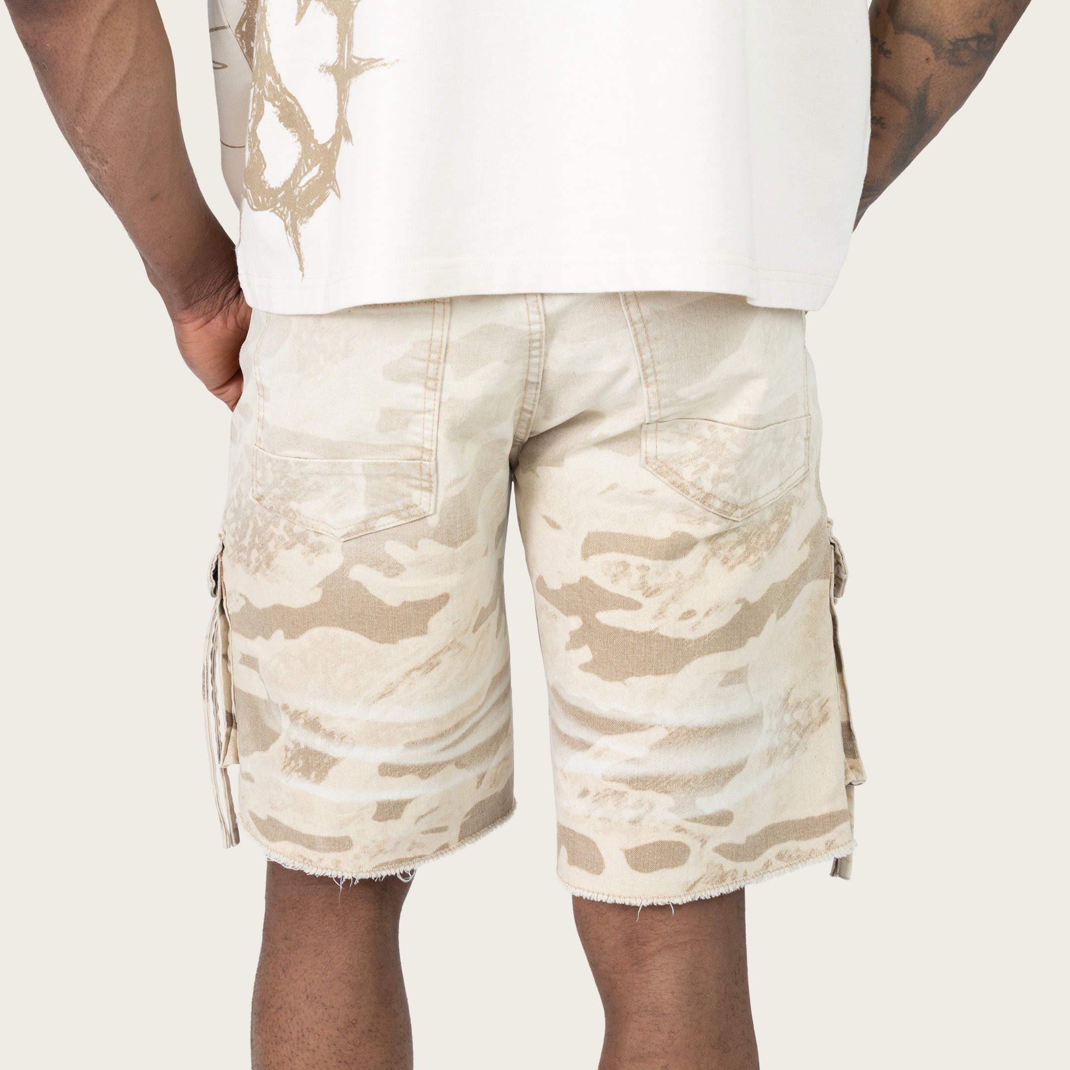Comfort Utility Shorts - Sand