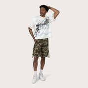 Comfort Utility Shorts - Wood Camo
