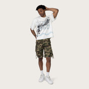 Comfort Utility Shorts - Wood Camo