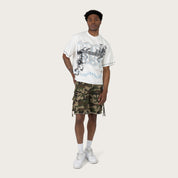 Comfort Utility Shorts - Wood Camo