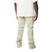 Smoke Rise Big and Tall Big and Tall - Colored Lazy Stacked Denim Jeans - Seafoam