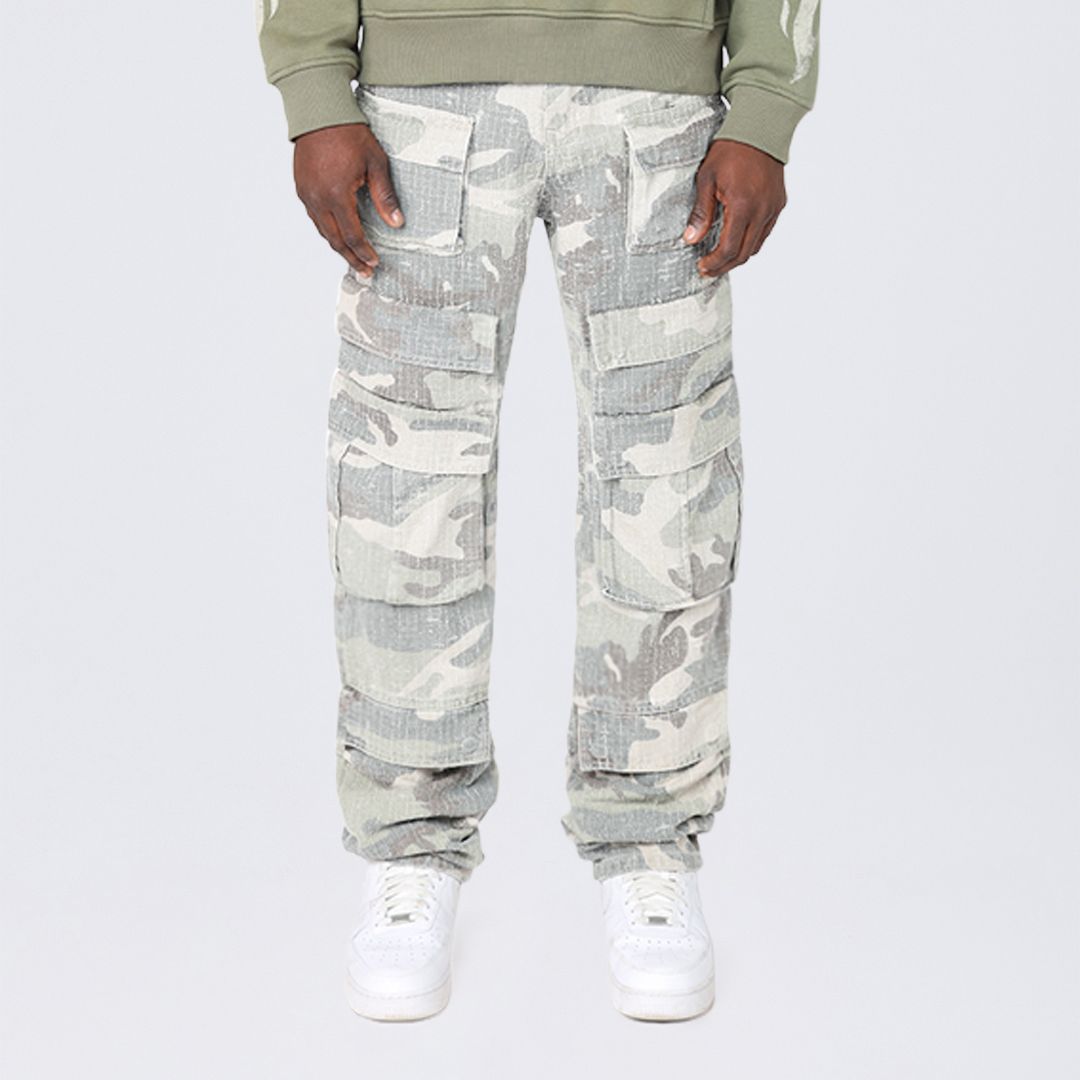 Retro Utility Twill Pants