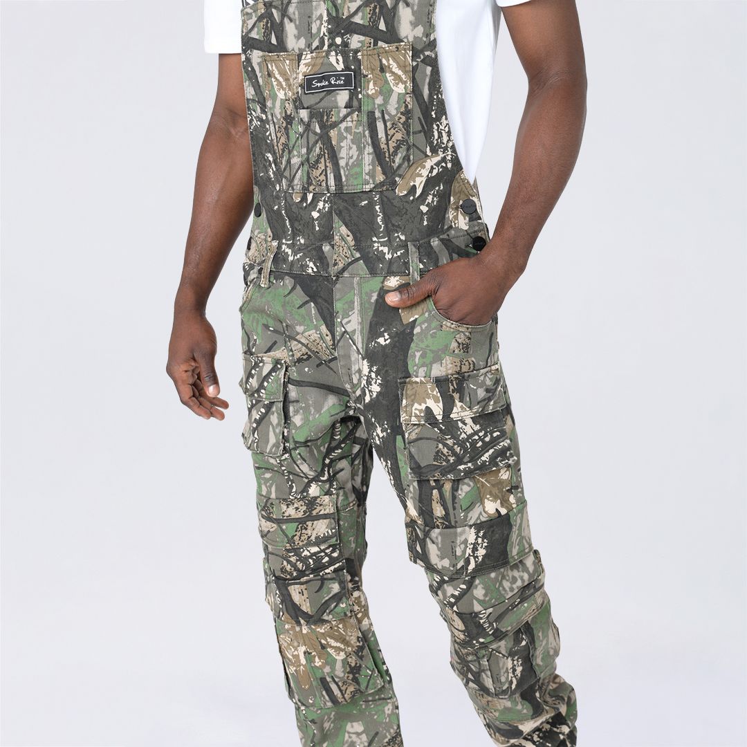 Straight Utility Twill Overalls