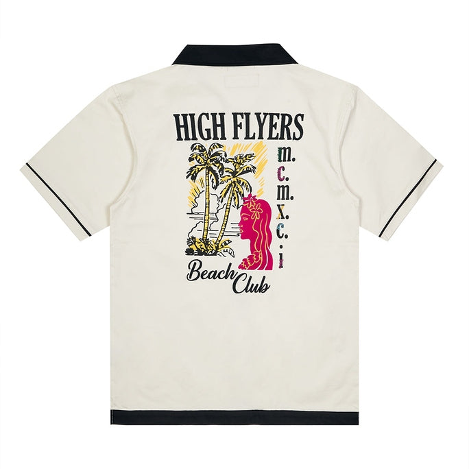 Big and Tall - Embroidered & Printed Polished Twill Resort Shirt