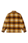 Plaid Flannel Overshirt - Butterscotch