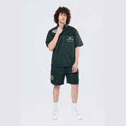 Smoke Rise Golf Club Woven Cargo Twill Lounge Shorts - Scarab