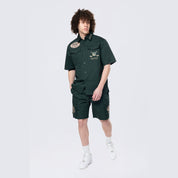 Smoke Rise Golf Club Woven Cargo Twill Lounge Shorts - Scarab