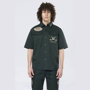 Smoke Rise Golf Club S/S Buttondown Shirt - Scarab