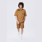 Smoke Rise Golf Club S/S Buttondown Shirt - Timber