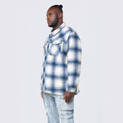 Big and Tall - Flannel Lined Overshirt - Oceana