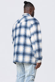 Big and Tall - Flannel Lined Overshirt - Oceana