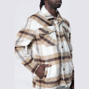 Smoke Rise Flannel Lined Overshirt - Cassava