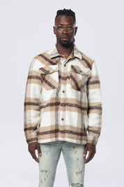 Flannel Lined Overshirt - Cassava