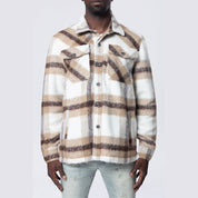 Smoke Rise Flannel Lined Overshirt - Cassava