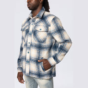 Smoke Rise Flannel Lined Overshirt - Oceana