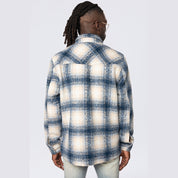 Smoke Rise Flannel Lined Overshirt - Oceana