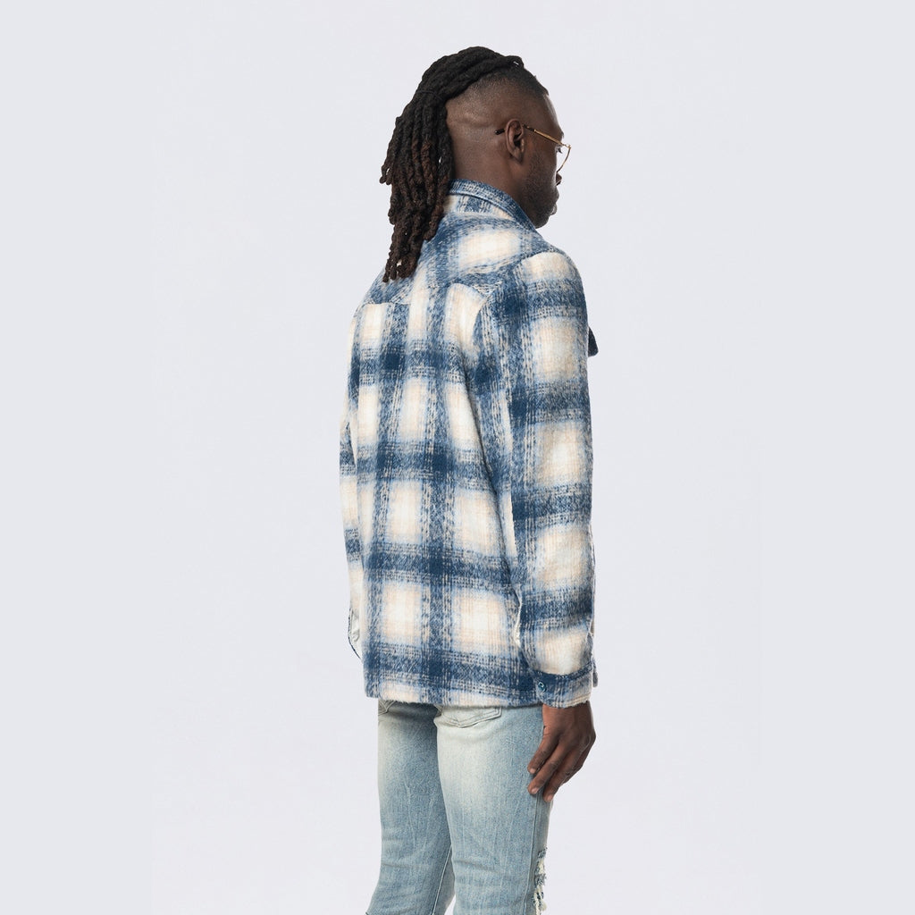 Smoke Rise Flannel Lined Overshirt - Oceana