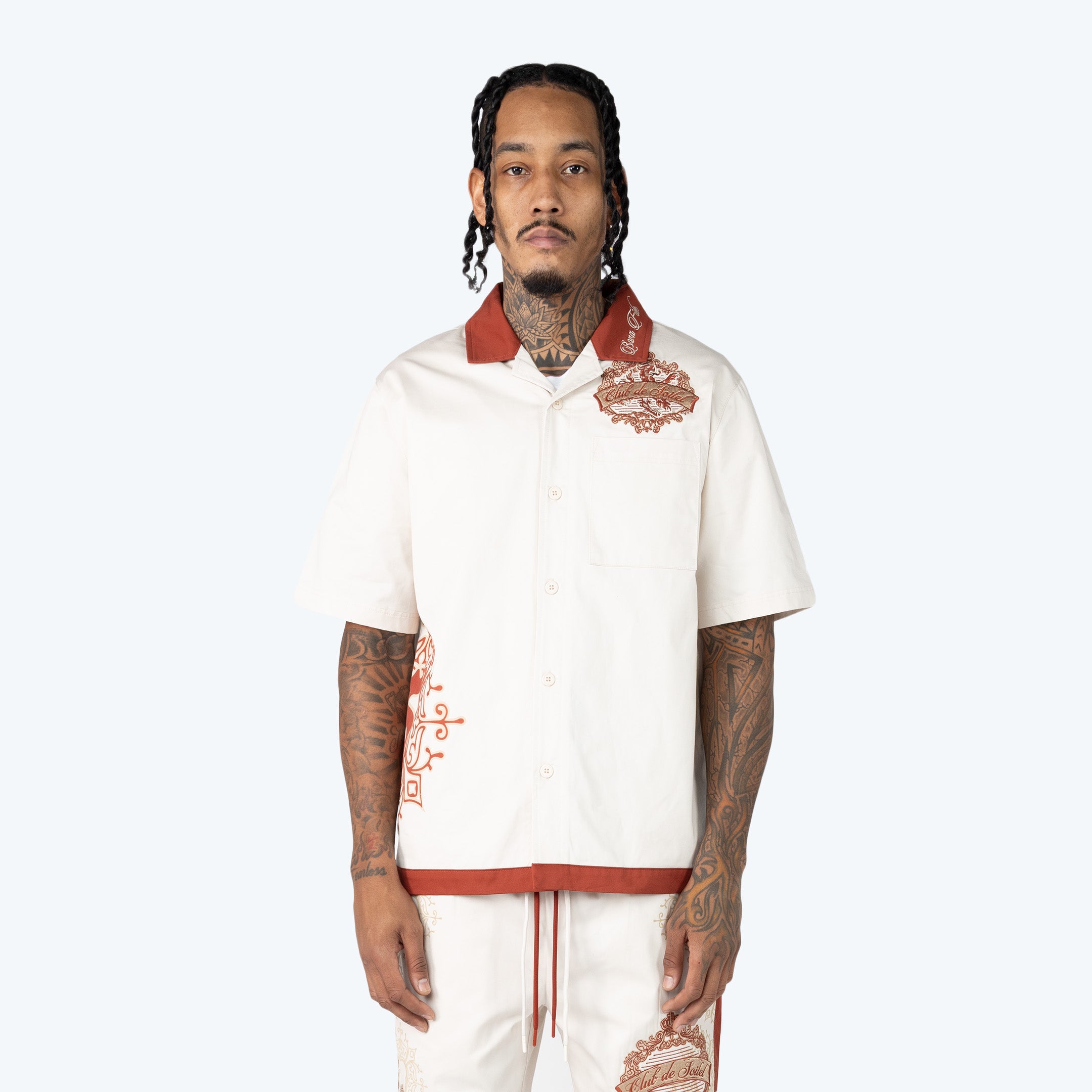 Boxy Country Club Buttoned Down Shirt