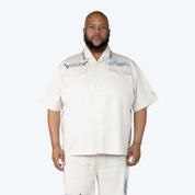 Big and Tall - Tapestry SS Buttoned Down Shirt