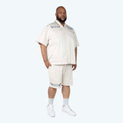 Big and Tall - Tapestry SS Buttoned Down Shirt