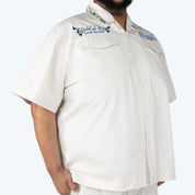 Big and Tall - Tapestry SS Buttoned Down Shirt