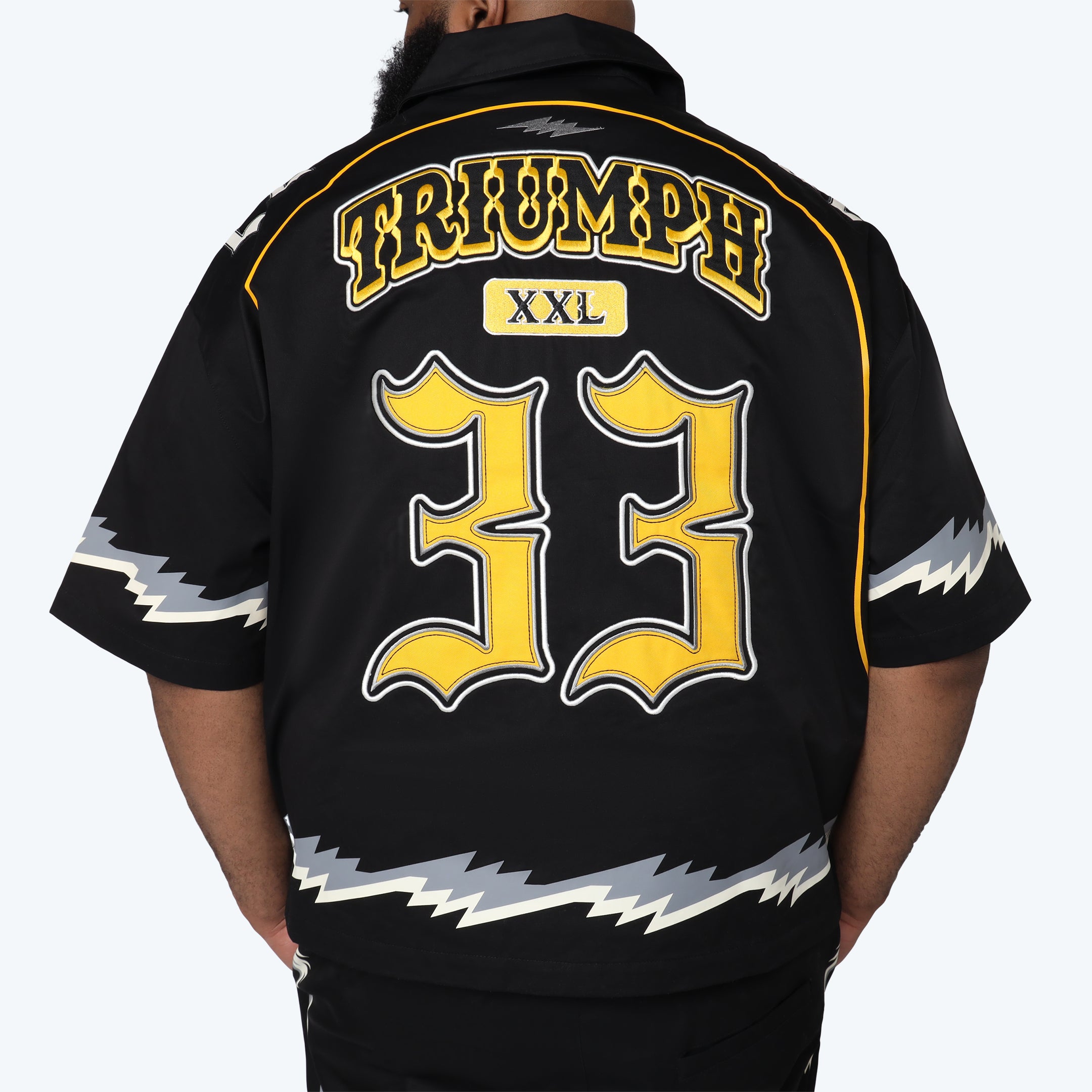 Big and Tall - Triumph S/S Woven Shirt - Black