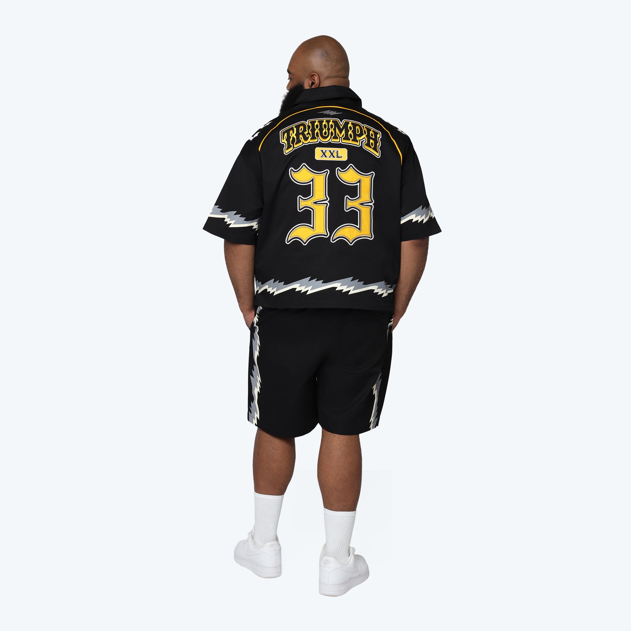 Big and Tall - Triumph S/S Woven Shirt - Black
