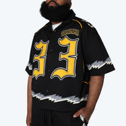 Big and Tall - Triumph S/S Woven Shirt - Black