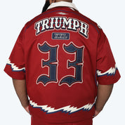 Big and Tall - Triumph S/S Woven Shirt - Syrah