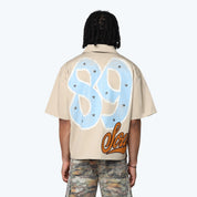 Oversized Wilds S/S Woven Shirt - Safari